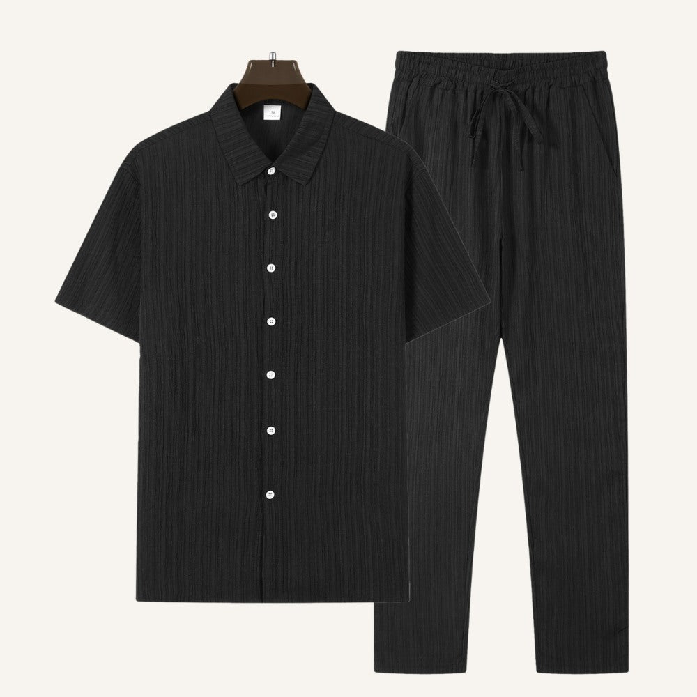 Conjunto Masculino Old Money Kendal Preto 1