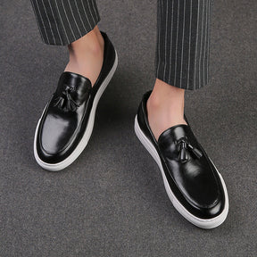Men’s Leather Shoe Masson black