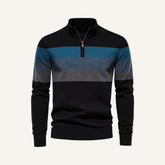 Mens Quarterzip Sweater – Pesson Avelin Preto