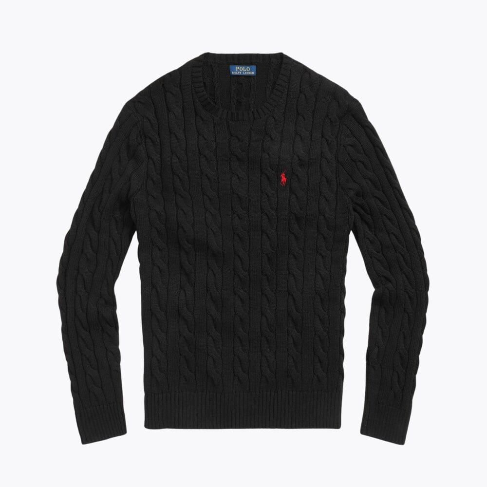 Cable-Knit Cotton Jumper