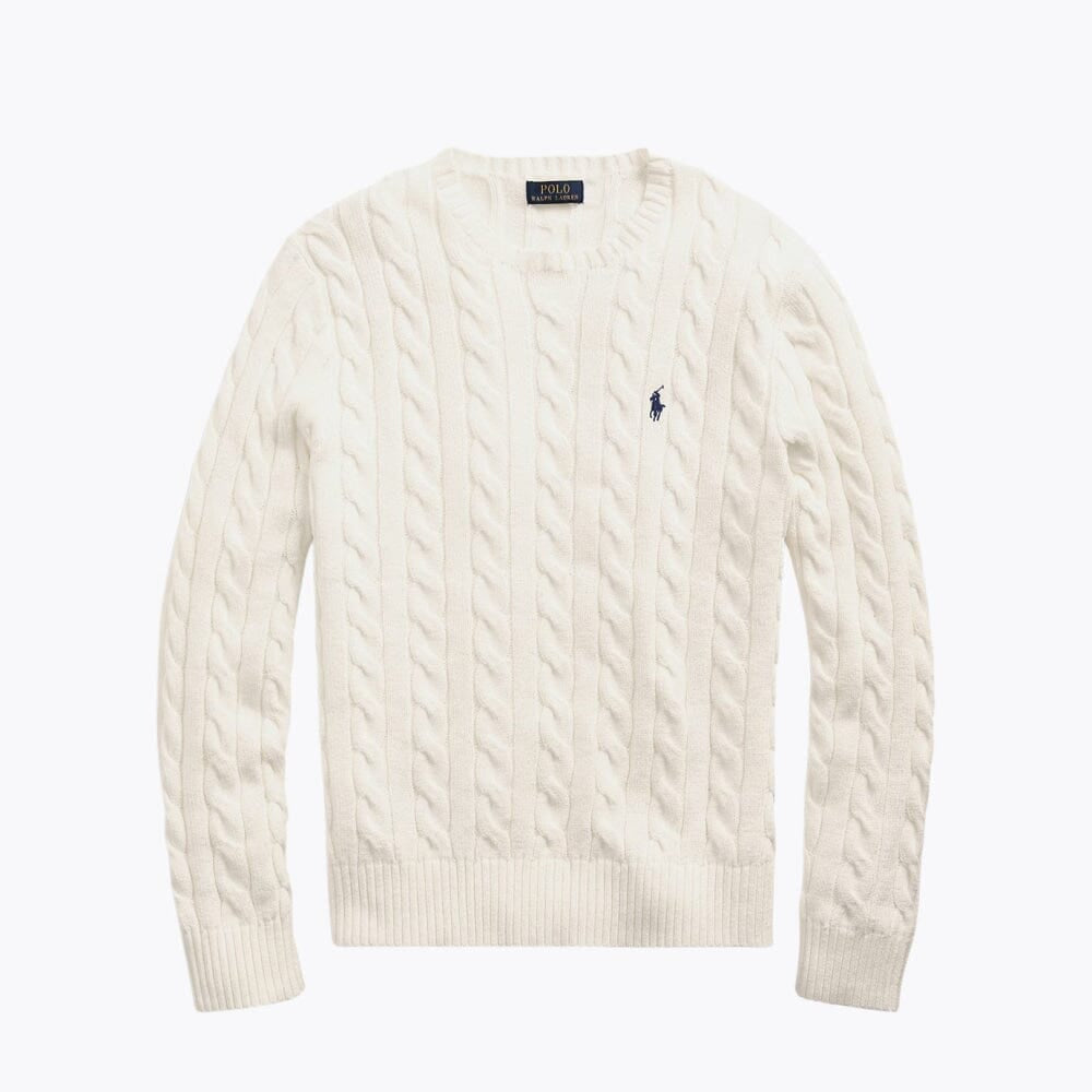 Cable-Knit Cotton Jumper