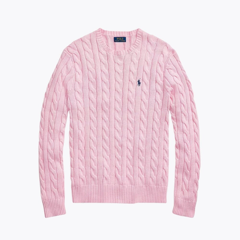 Cable-Knit Cotton Jumper