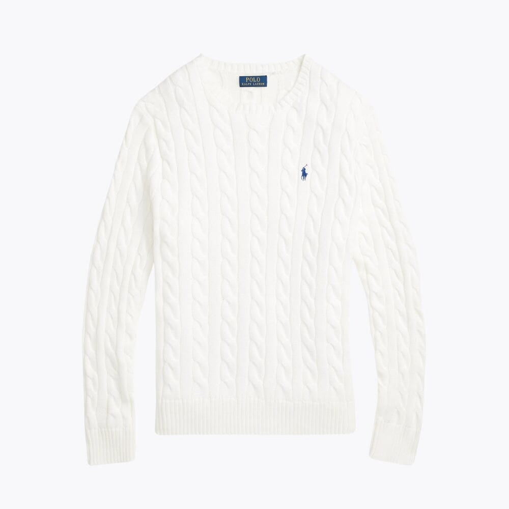 Cable-Knit Cotton Jumper