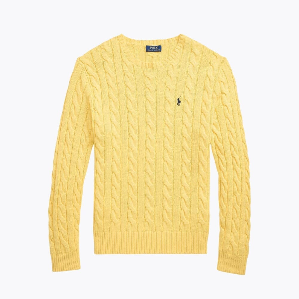 Cable-Knit Cotton Jumper