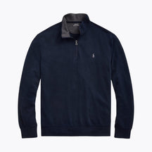 Luxury Jersey Quarter-Zip Pullover