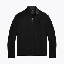 Luxury Jersey Quarter-Zip Pullover