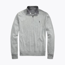 Luxury Jersey Quarter-Zip Pullover
