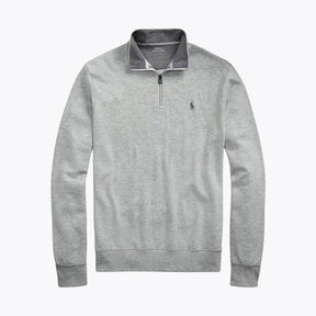 Luxury Jersey Quarter-Zip Pullover
