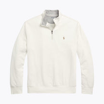 Luxury Jersey Quarter-Zip Pullover