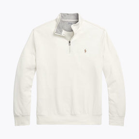 Luxury Jersey Quarter-Zip Pullover